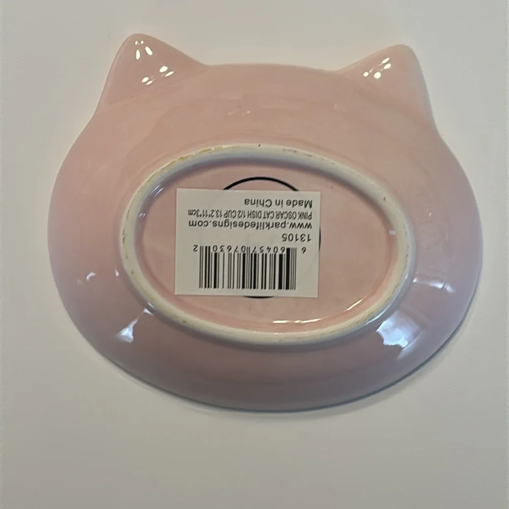 Parker Life Designs Pink Oscar Kitty Bowl